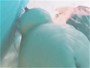 RELAXXXED - huge-boobed british honey likes super-hot pool bang-out