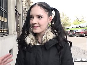 uber-cute student Anie Darling loves fucky-fucky in public